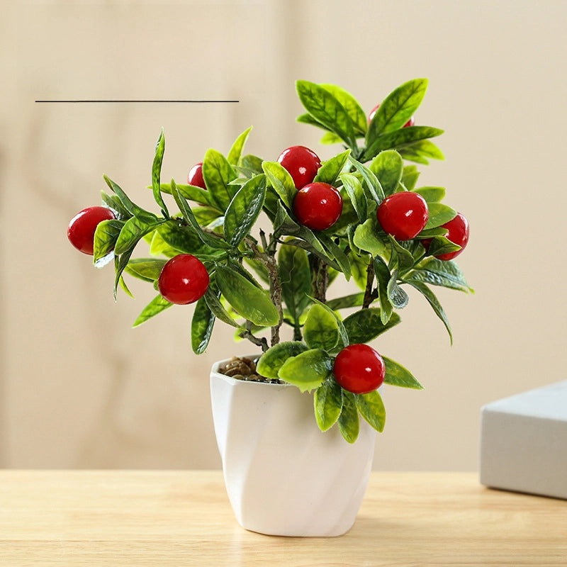 Creative Small Fruit Flower Indoor Plant Home Decor | Home & Garden Decorations