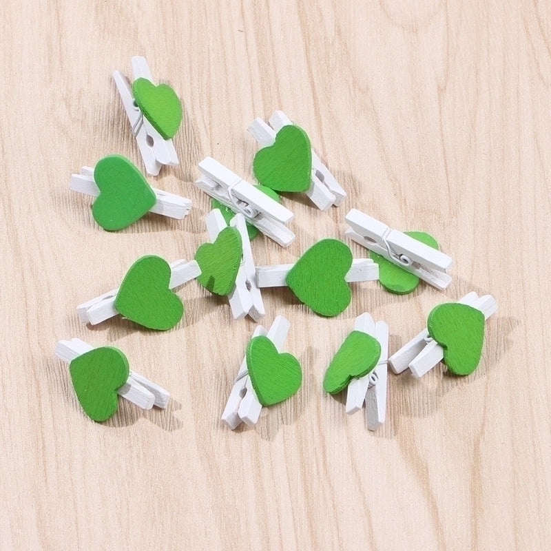 100 Pieces Wooden Love Charms for DIY Jewelry Making|Jewelry Making Supplies
