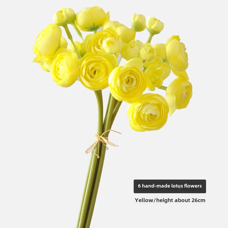 Mini Hand-tied Artificial Flower Bouquet Wedding Bridesmaid Photography Props Home Decor|Wedding Accessories