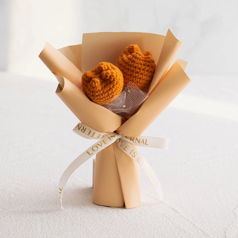 Colorful Yarn Artificial Flowers for Home Decor|Home & Garden > Home Decor > Artificial Flowers & Plants