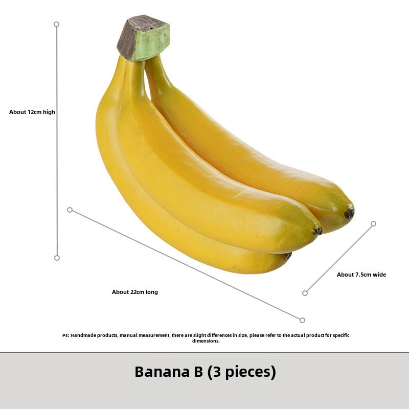 Realistic Fake Fruit Set Apple Grape Banana for Home Decor Exhibition Hotel Display Teaching Photography Props|Home Decor