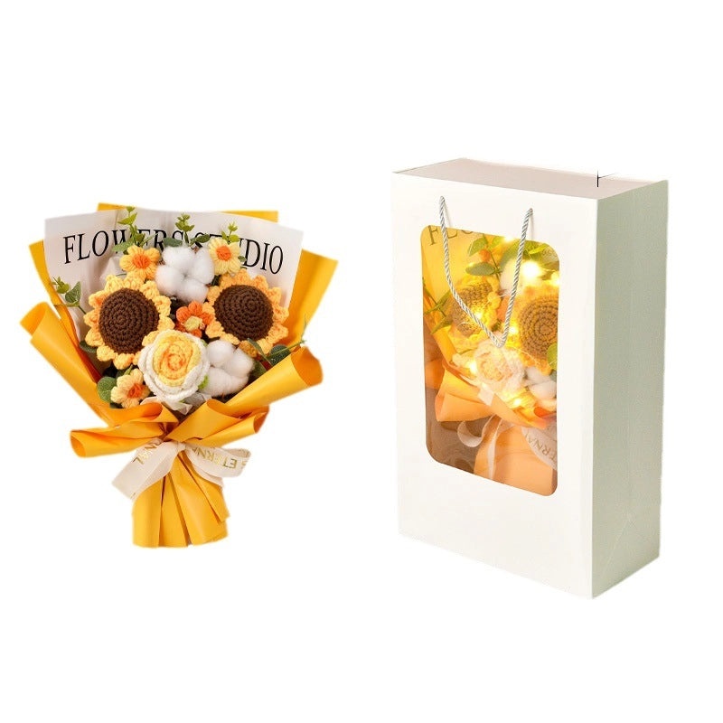 Simple Elegant Fabric Flower Bouquet|Home Decor Artificial Flowers