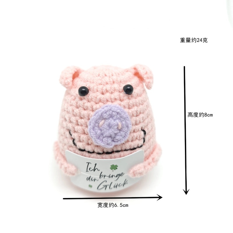 Adorable Animal and Fruit Vegetable Yarn Ornaments for Home Decor | Home Decor & Accessories