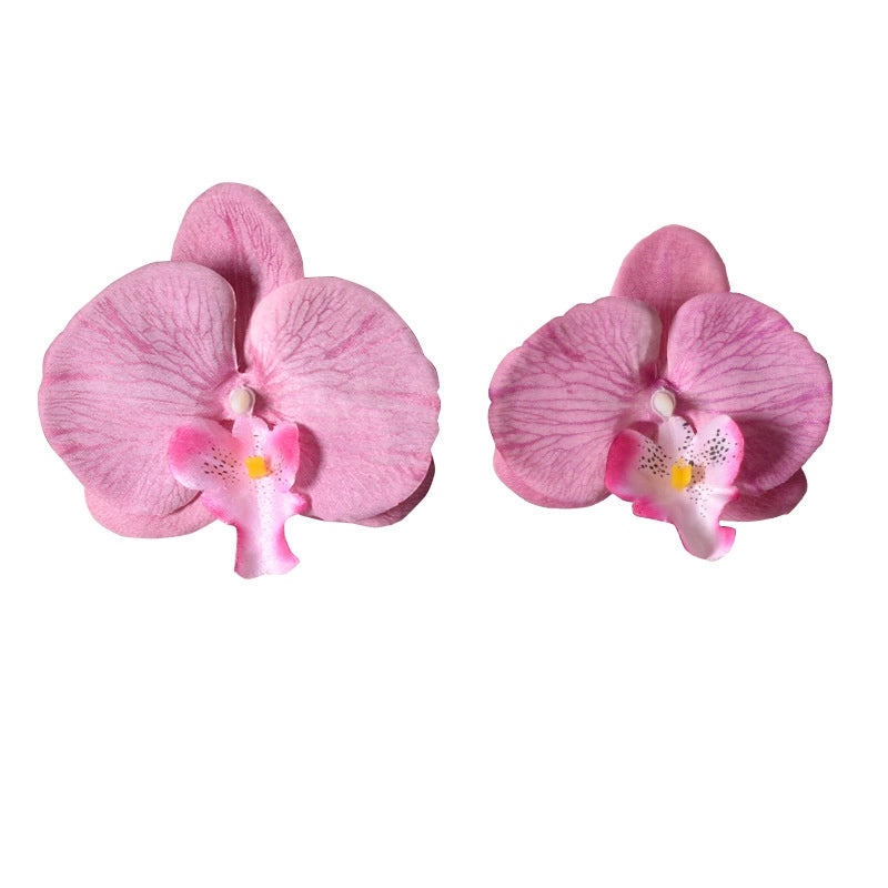 Artificial Phalaenopsis Flower Head Hairpin for DIY Wedding Decorations|Hair Accessories