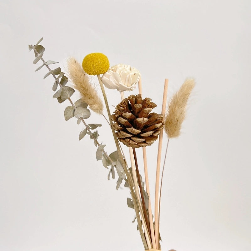 Elegant Romantic Dried Flower Arrangement Preserved Fresh Artificial Floral Decoration|Home Decor Artificial Flowers