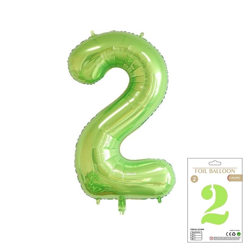 Personalized Birthday Number Balloons Aluminum Foil Party Decorations|Party Supplies Balloons