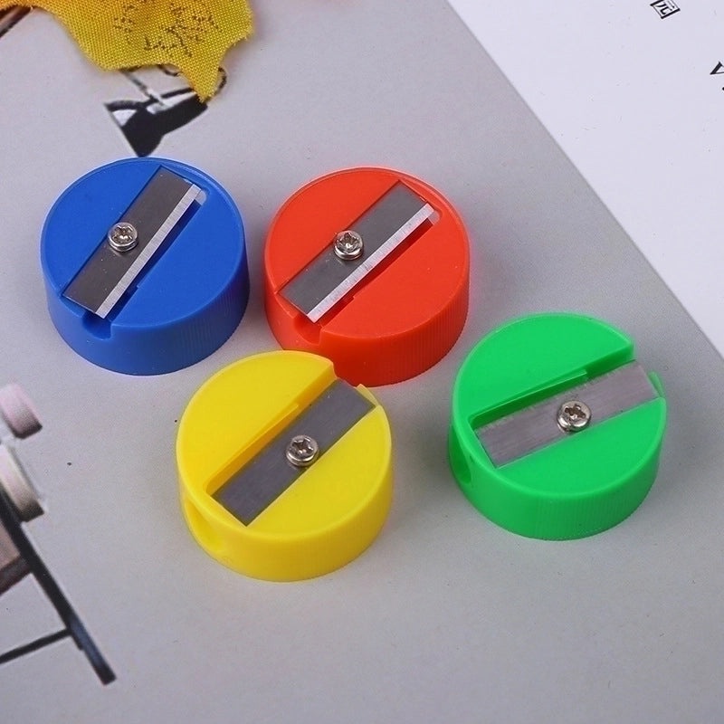 300 Mini Round Pencil Sharpeners for School and Office | Stationery Supplies