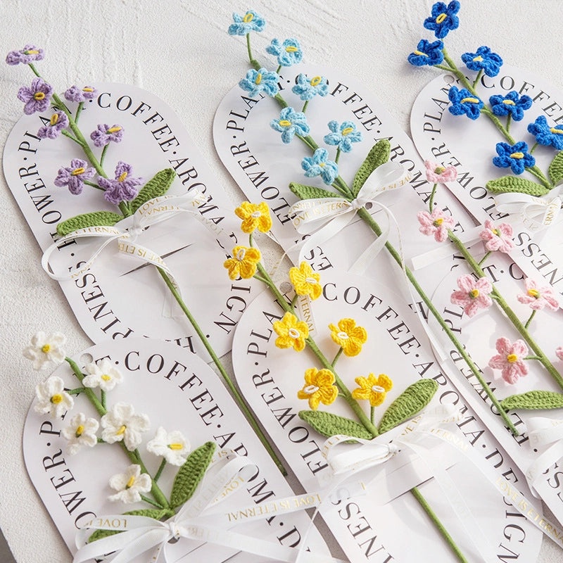 Colorful Yarn Handmade Artificial Flowers|Home Decor Artificial Flowers