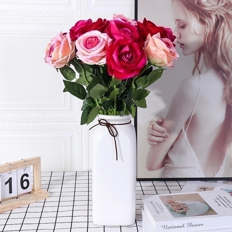 Romantic Lady Flower Flannel Artificial Plants Decorative Imitation Flowers|Home Decor Artificial Flowers