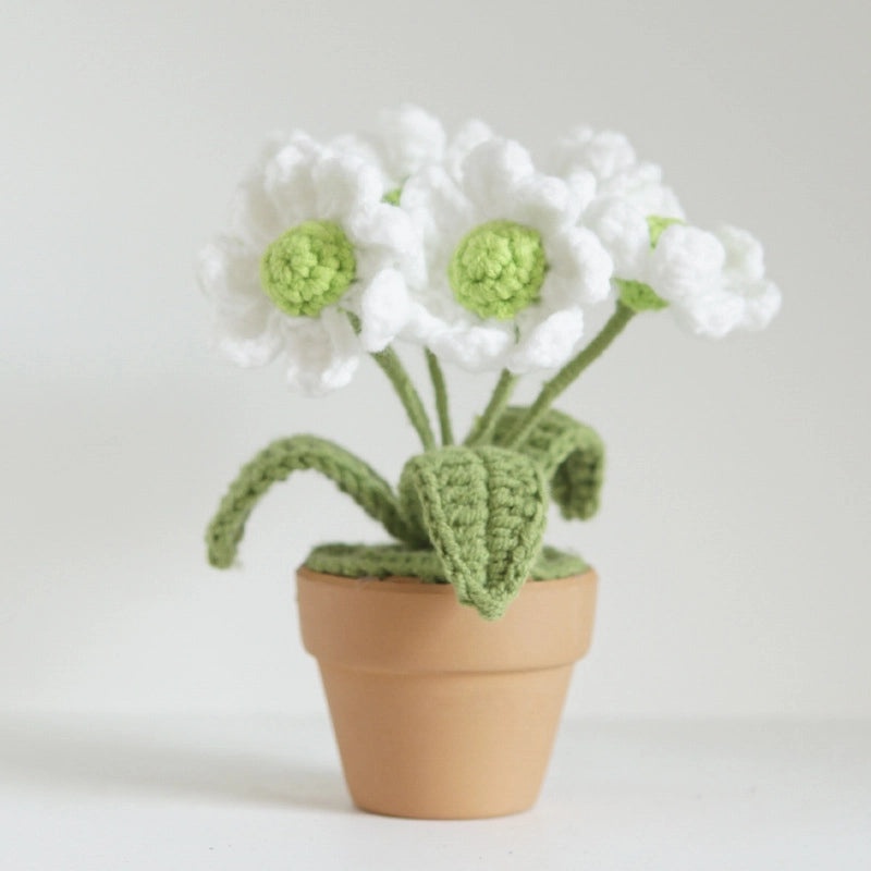 Casual Cute Flower Artificial Plants Combed Cotton Imitation Flowers for Home Decor|Home Decor Artificial Flowers