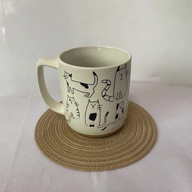 Adorable Cartoon Ceramic Coffee Mug 1 Piece|Home & Kitchen Mugs