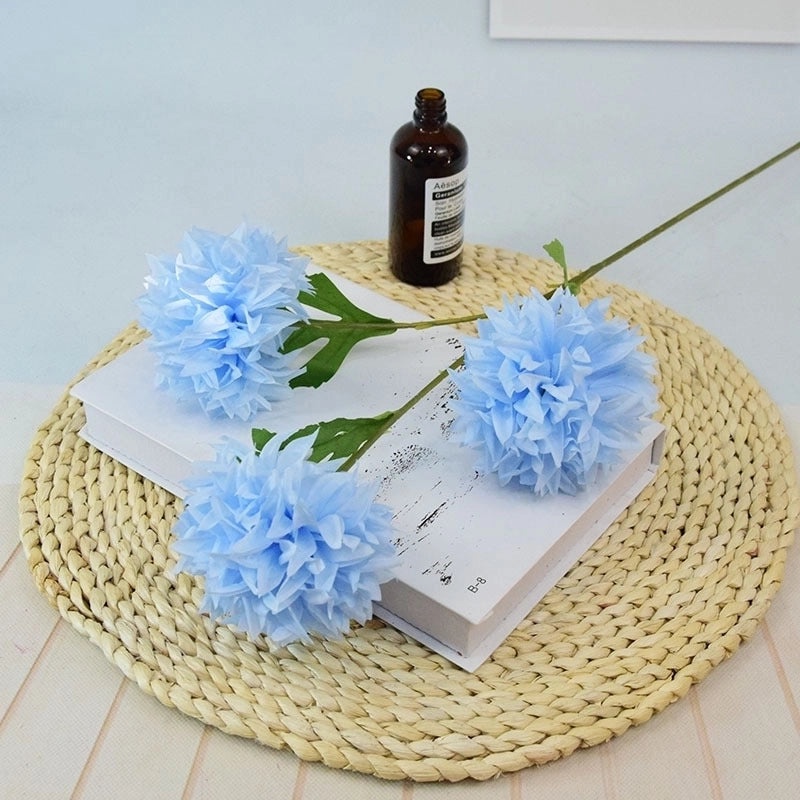 20 Pieces Artificial Silk Flowers Pastoral Style Decorative Floral Arrangement|Home Decor Artificial Flowers