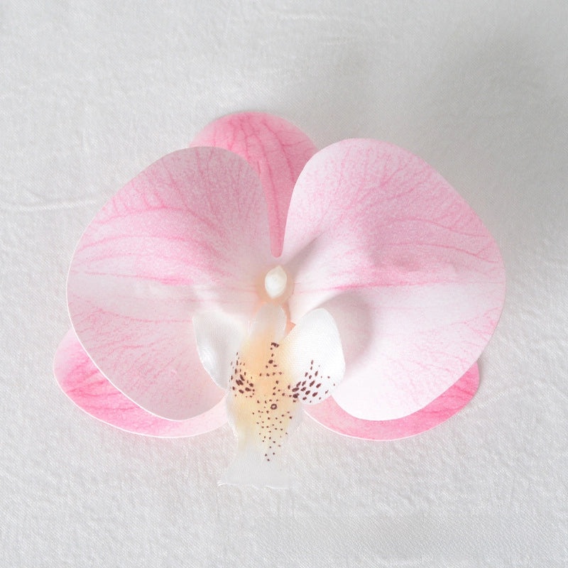 Artificial Phalaenopsis Flower Head Hairpin for DIY Wedding Decorations|Hair Accessories
