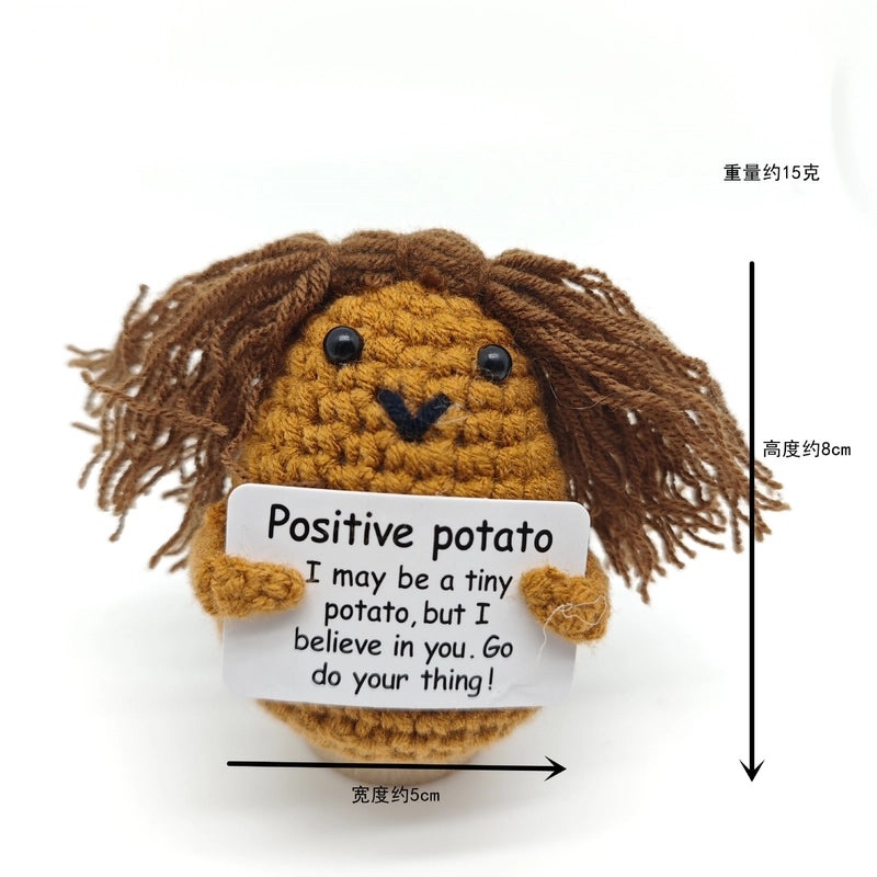 Adorable Animal and Fruit Vegetable Yarn Ornaments for Home Decor | Home Decor & Accessories