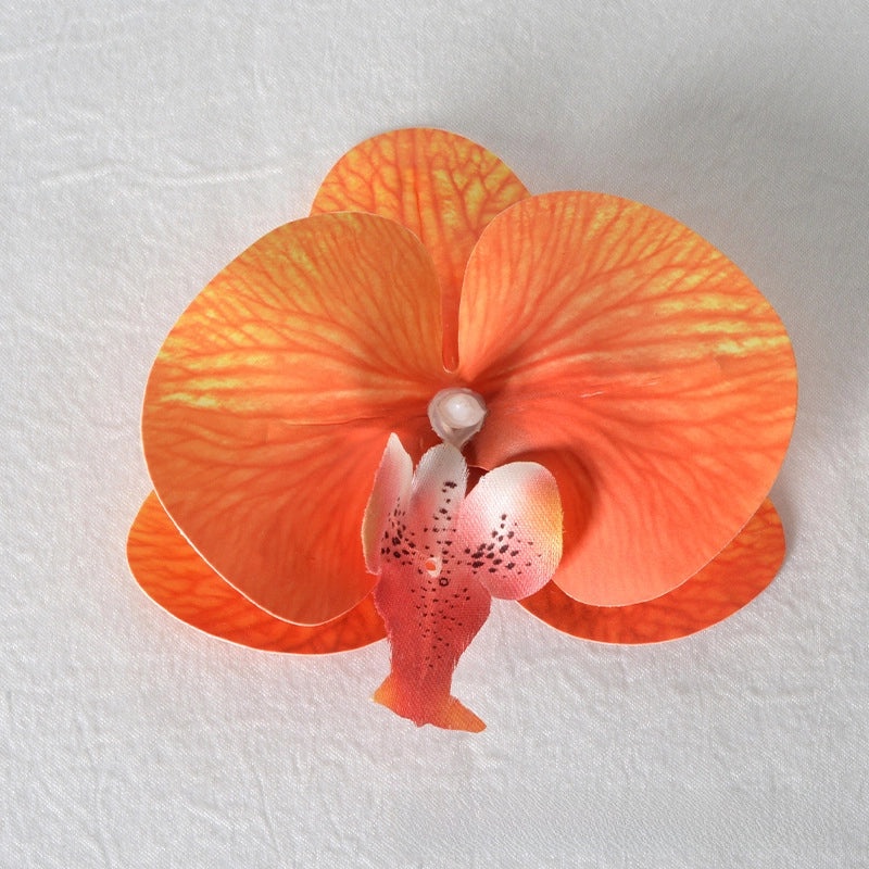 Artificial Phalaenopsis Flower Head Hairpin for DIY Wedding Decorations|Hair Accessories