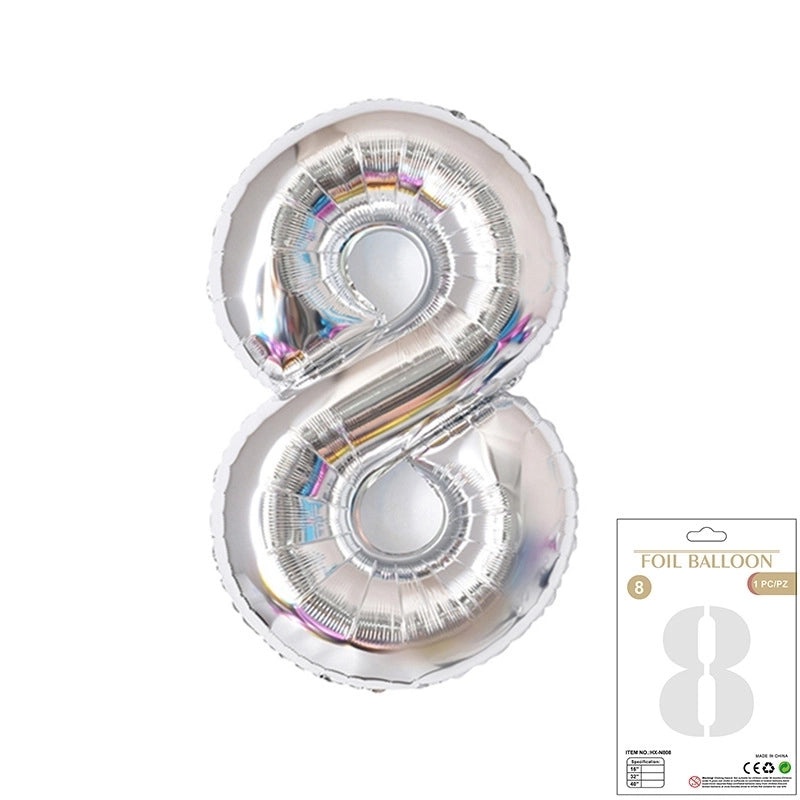 Personalized Birthday Number Balloons Aluminum Foil Party Decorations|Party Supplies Balloons