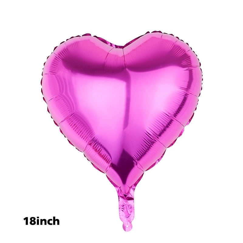 Birthday Star and Heart Shaped Aluminum Foil Balloons for Party Decorations|Party Supplies Balloons