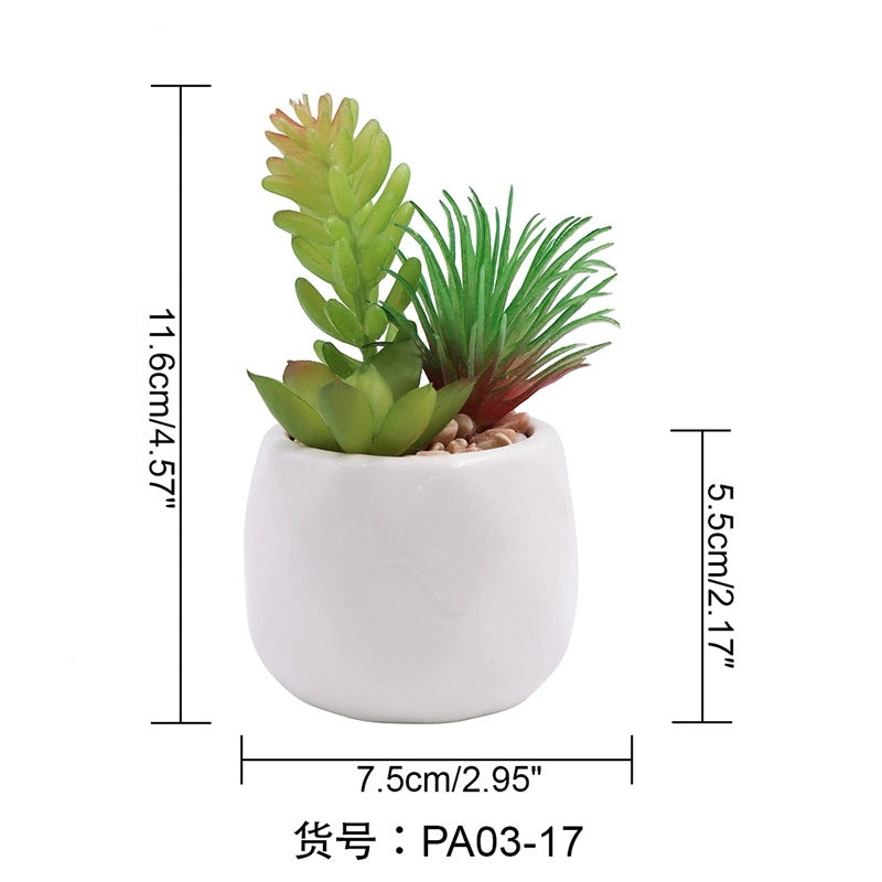 Minimalist Plastic Artificial Plant Flowers for Home Decor|Home & Garden Artificial Plants