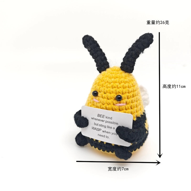 Adorable Animal and Fruit Vegetable Yarn Ornaments for Home Decor | Home Decor & Accessories