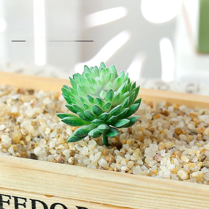 Jigwa Lotus Artificial Succulent Plant Wall Decor DIY Creative Supplies Factory Direct|Home & Garden Decorations