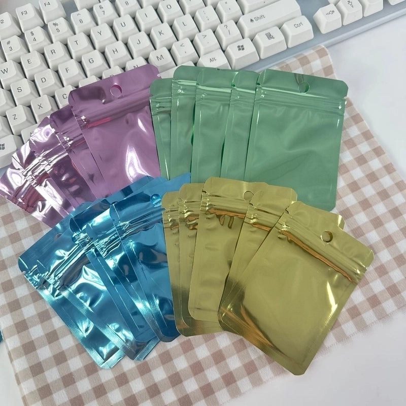 Minimalist Solid Color Aluminum Foil Composite Storage Bag|Home Storage & Organization