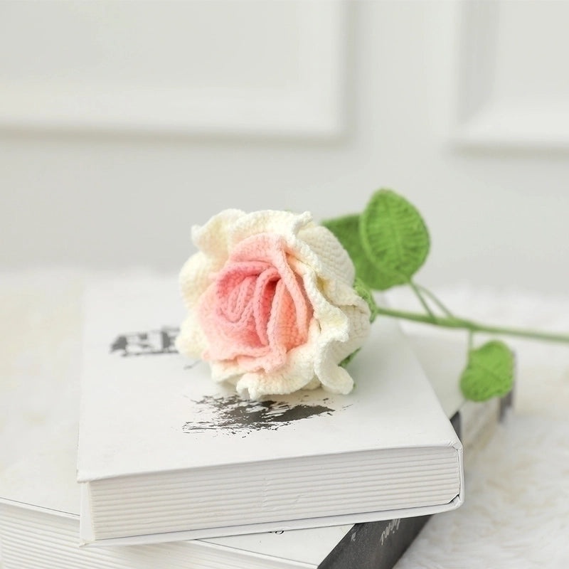 Elegant Lady Flower Yarn Artificial Blooms|Home Decor Artificial Flowers