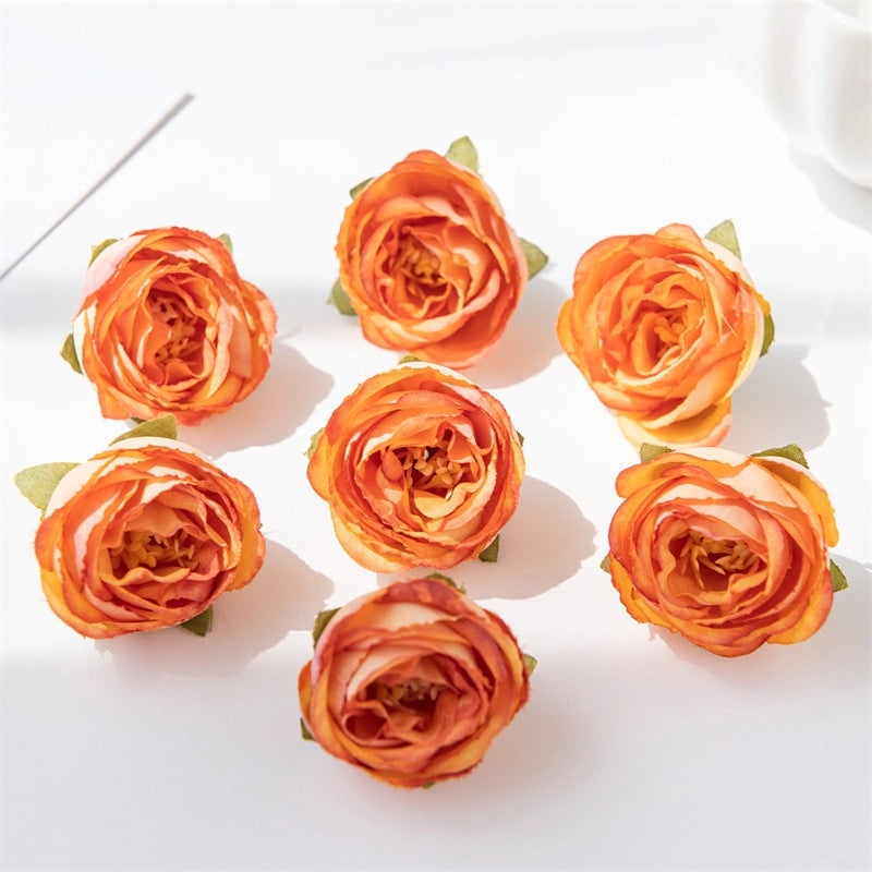 Elegant Minimalist Rose Silk Flower Artificial Plants for Home Decor|Artificial Flowers & Plants