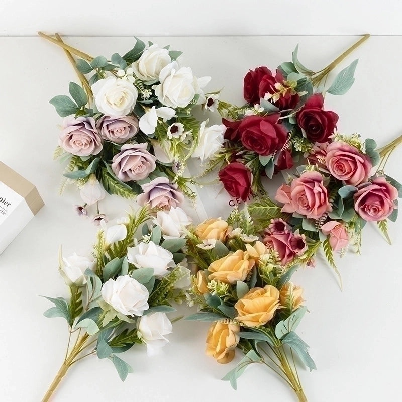 Minimalist Classic Silk Flower Artificial Plants Decorative Imitation Flowers|Home Decor Artificial Plants