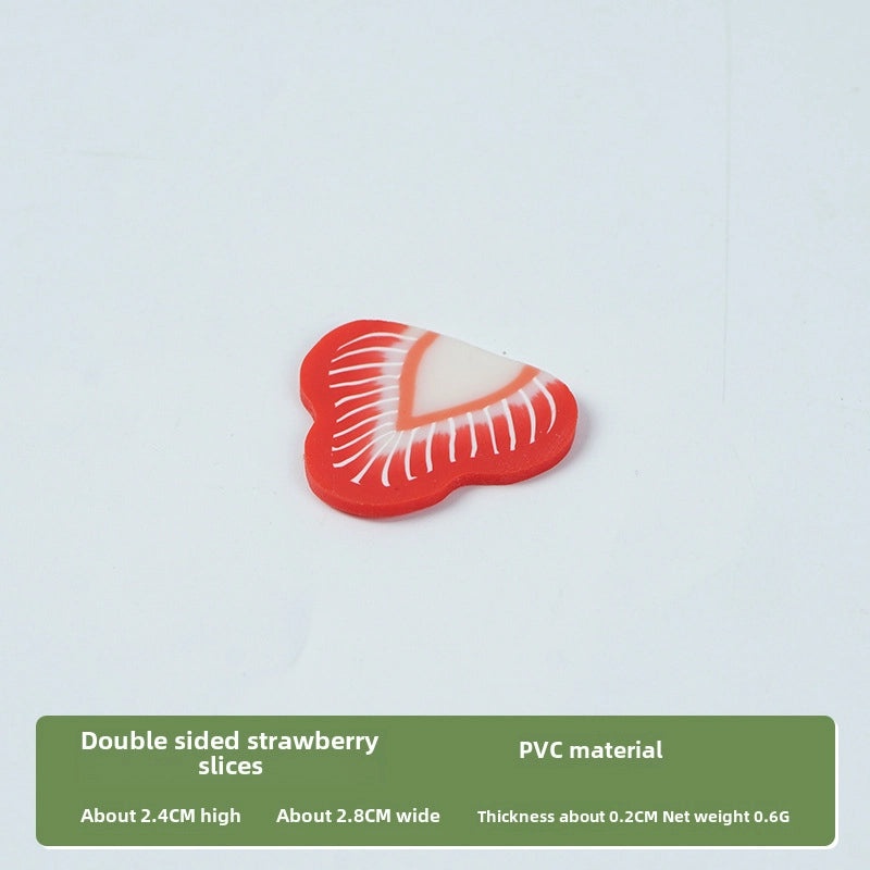 Realistic Plastic Strawberry Decoration | Artificial Fruit Props for Window Display and Photography | Home Decor Accessories | Fake Fruit Models 