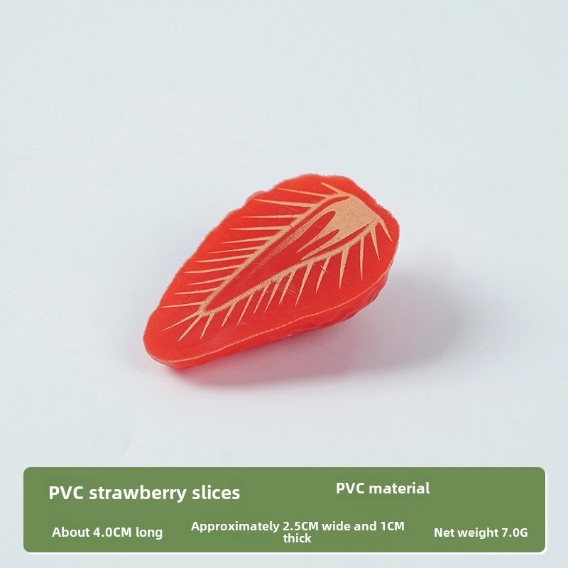 Realistic Plastic Strawberry Decoration | Artificial Fruit Props for Window Display and Photography | Home Decor Accessories | Fake Fruit Models 