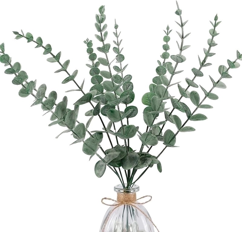 Faux Leaf Plastic Decorative Plants for Home|Home Decor & Artificial Plants