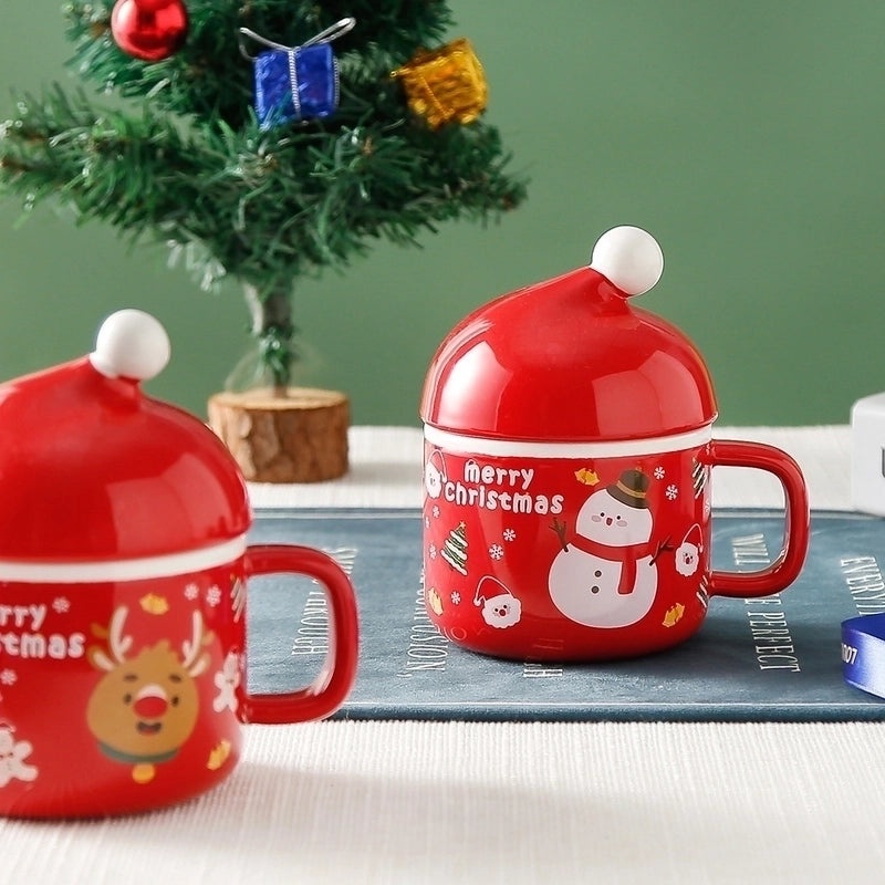 Festive Santa Claus Ceramic Christmas Tableware Set | Christmas Dinnerware & Tableware