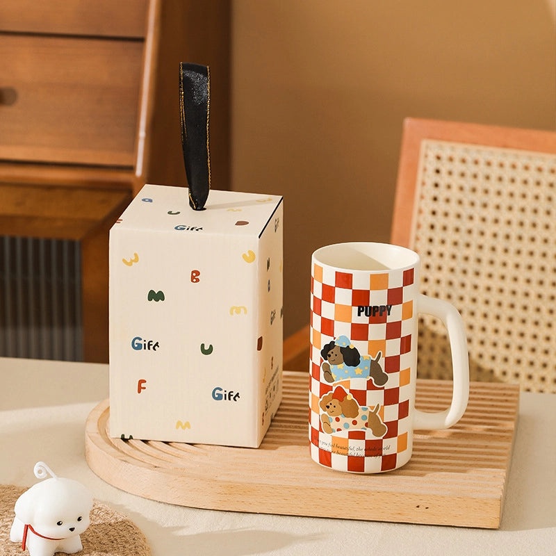 Adorable Cartoon Ceramic Coffee Mug 1 Piece|Home & Kitchen Mugs