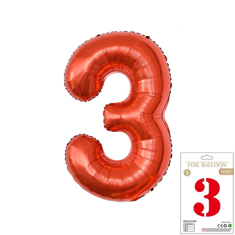 Personalized Birthday Number Balloons Aluminum Foil Party Decorations|Party Supplies Balloons