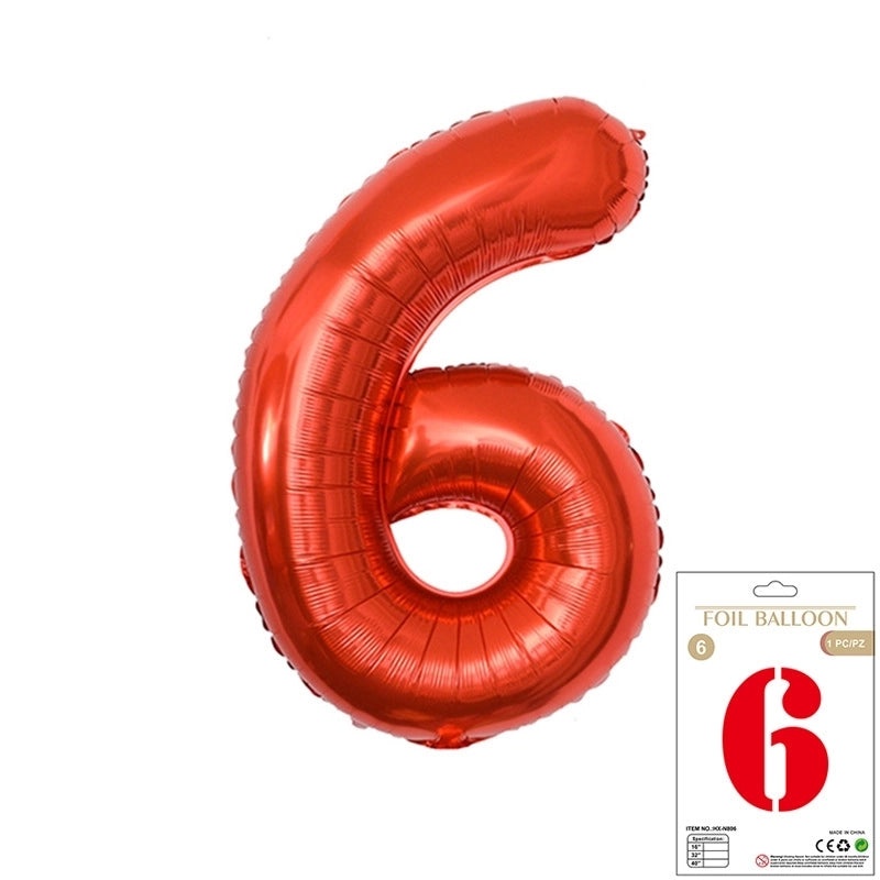 Personalized Birthday Number Balloons Aluminum Foil Party Decorations|Party Supplies Balloons