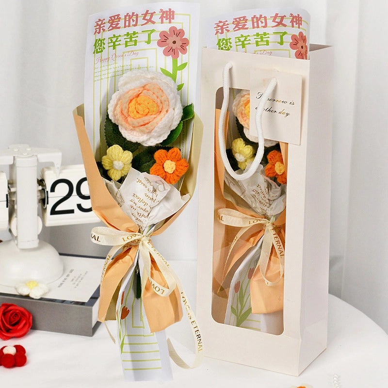 Elegant Minimalist Cloth Flower Soap for Holiday Festival | Home Decor Gifts