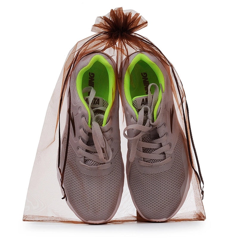 100 Pieces Solid Color Drawstring Bags 30x40cm for Wedding Candy Jewelry Gift Packaging|Packaging & Storage