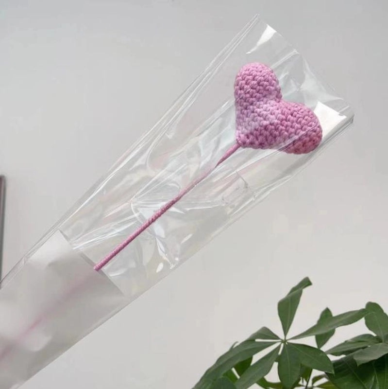 Artificial Sunflower, Rose, and Tulip Yarn Flowers Bouquet|Home Decor Artificial Flowers