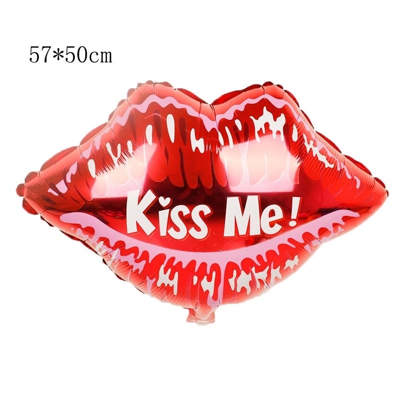 Heart-Shaped Aluminum Foil Balloons for Valentine's Day Party Decor | Party Supplies