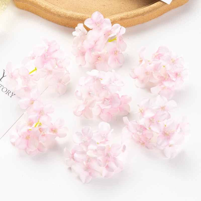 Elegant Pastoral Hydrangea Silk Flowers Artificial Plants for Home Decor|Artificial Flowers