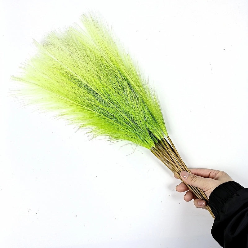 10 Pieces Minimalist Solid Color Silk Flower Artificial Plants|Home Decor Artificial Plants