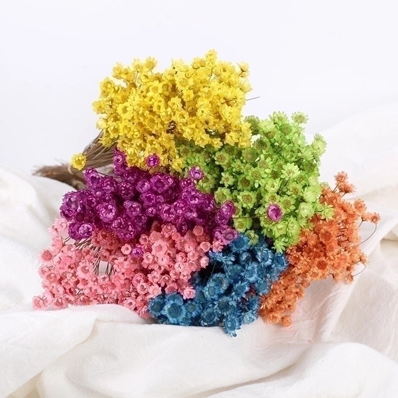 Pastoral Dried Flower Bouquet Artificial Floral Decor|Home Decor & Artificial Flowers