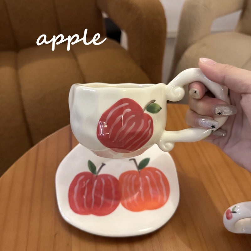 Charming Floral Ceramic Coffee Mug Single Piece|Home & Kitchen Mugs