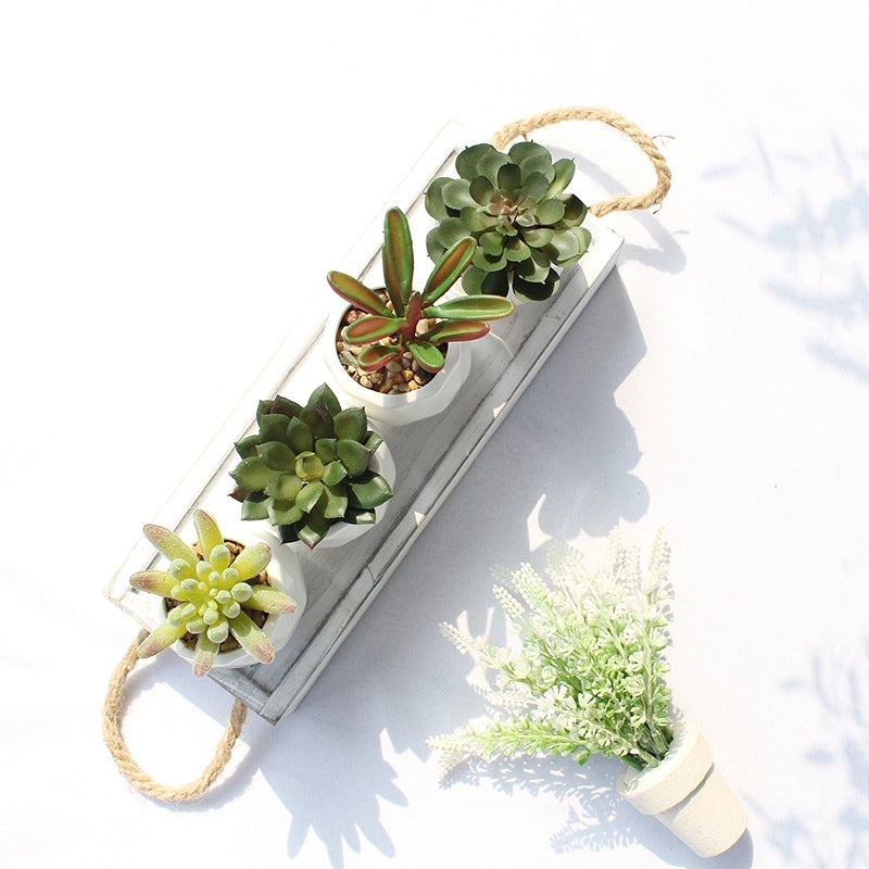 Minimalist Plastic Artificial Plant Flowers for Home Decor|Home & Garden Artificial Plants