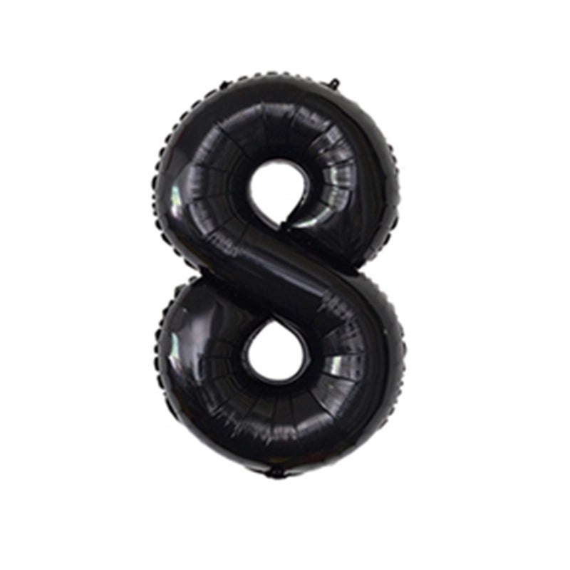 Personalized Birthday Number Balloons Aluminum Foil Party Decorations|Party Supplies Balloons