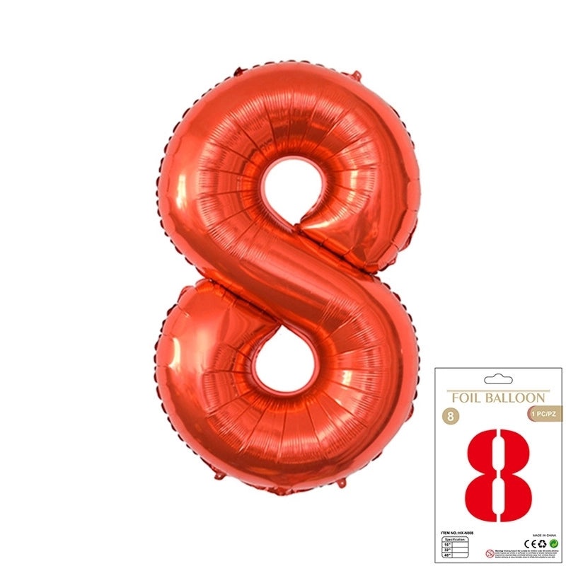 Personalized Birthday Number Balloons Aluminum Foil Party Decorations|Party Supplies Balloons