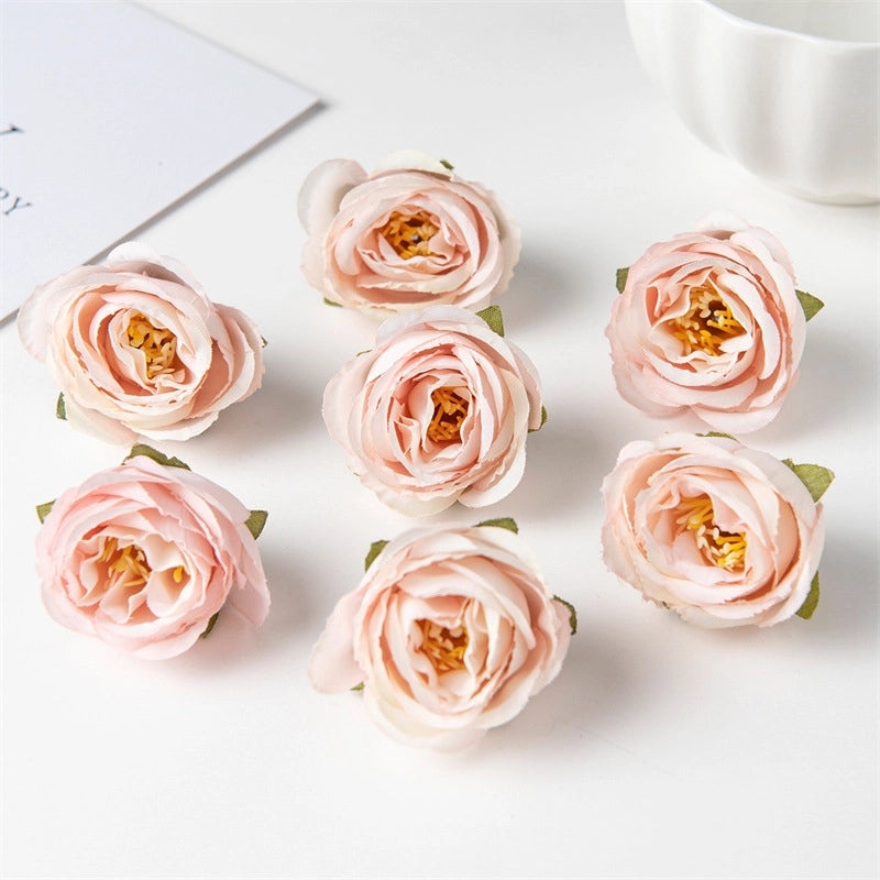 Elegant Minimalist Rose Silk Flower Artificial Plants for Home Decor|Artificial Flowers & Plants