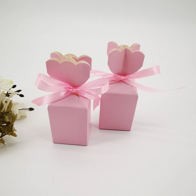 Christmas Wedding Season Stripe and Solid Color Party Gift Bags Wrapping Supplies | Gift Packaging