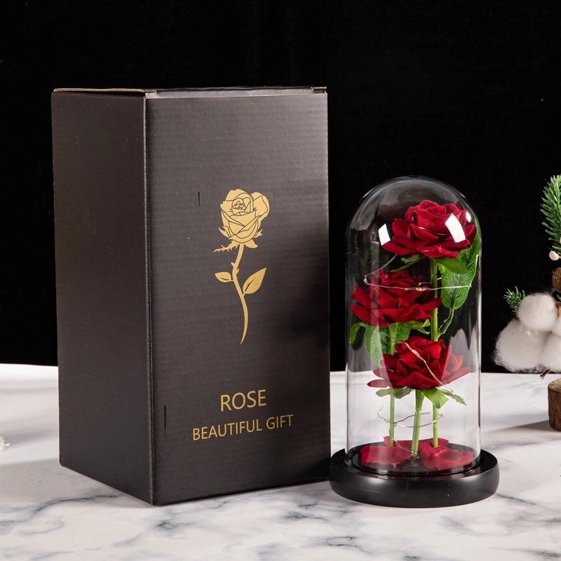 Romantic Preserved Rose Bouquet for Valentine's Day|Flower Gifts