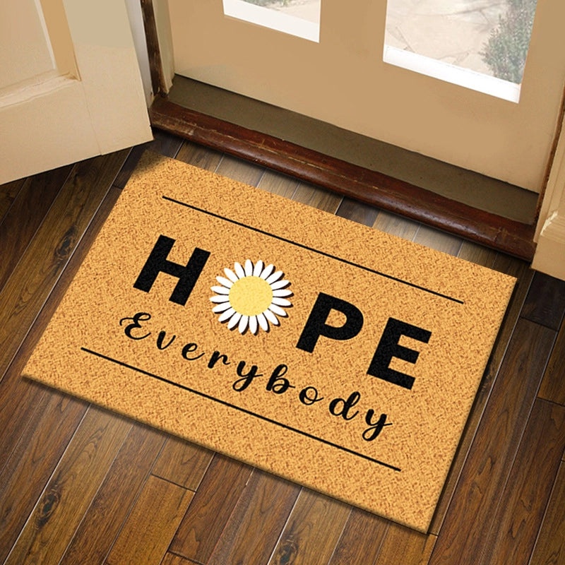 Coconut Palm Pattern Absorbent Bathroom Floor Mat Non-slip Entrance Rug Durable Household Floor Mat|Home & Living > Bath > Bath Rugs